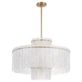 Mid. Chandeliers Glass Down by Cyan ( 208 | 11631 Othello ) 