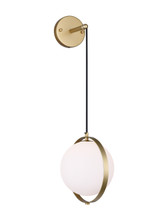 Sconces Single Glass by CWI Lighting ( 401 | 1153W9-1-169 Da Vinci ) 