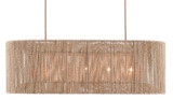 Linear/Island 4 Light + by Currey and Company ( 142 | 9000-0737 Mereworth Collection ) 