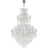Large Chandeliers Candle by CWI Lighting ( 401 | 8318P70C-84 (Clear)-A Maria Theresa ) 