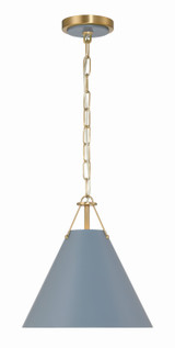 Pendants Metal Shade by Crystorama ( 60 | XAV-B8301-VG-BL Xavier ) 