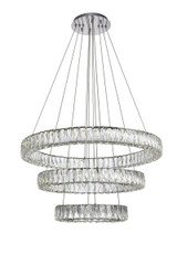 Large Chandeliers Glass Shade by Elegant Lighting ( 173 | 3503G3LC Monroe ) 