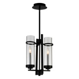 Mini Chandeliers Glass Shade by CWI Lighting ( 401 | 9827P11-2-101 Sierra ) 