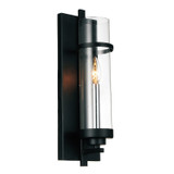 Sconces Single Glass by CWI Lighting ( 401 | 9827W5-1-101 Sierra ) 