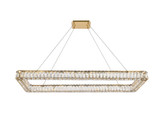Linear/Island Ring/Halo by Elegant Lighting ( 173 | 3504D50L1G Monroe ) 