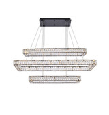 Linear/Island Ring/Halo by Elegant Lighting ( 173 | 3504G50L3BK Monroe ) 