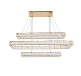 Linear/Island Ring/Halo by Elegant Lighting ( 173 | 3504G50L3G Monroe ) 