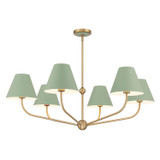 Large Chandeliers Candle by Crystorama ( 60 | XAV-B9316-VG-GR Xavier ) 