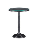 Furniture Accent Tables by Currey and Company ( 142 | 4000-0202 Erno Black Accent Table ) 