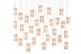 Linear/Island 4 Light + by Currey and Company ( 142 | 9000-0886 Escenia Collection ) 