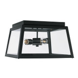 Exterior Ceiling Mount by Capital Lighting ( 65 | 943736BK Leighton ) 