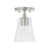 Semi-Flush Mts. Drum Shade by Capital Lighting ( 65 | 346911BN-533 Baker ) 