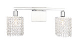 Bathroom Fixtures Two Lights by Elegant Lighting ( 173 | LD7009C Phineas ) 