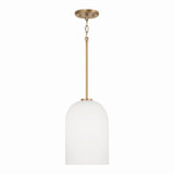 Mini Pendants Glass Down by Capital Lighting ( 65 | 348811AD Lawson ) 