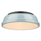 Flush Mounts Bowl Style by Golden ( 62 | 3602-14 BLK-SF Duncan ) 