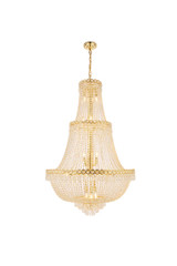 Large Chandeliers Glass Shade by Elegant Lighting ( 173 | V1900G30G/RC Century ) 