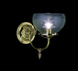Sconces Single Glass by Framburg ( 8 | 7521 PB Chancery ) 