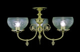 Semi-Flush Mts. Bowl Style by Framburg ( 8 | 7523 PB Chancery ) 