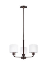Mini Chandeliers Glass Shade by Generation Lighting ( 1 | 3128803-710 Canfield ) 