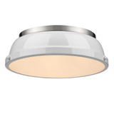 Flush Mounts Bowl Style by Golden ( 62 | 3602-14 PW-WH Duncan ) 