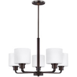 Mid. Chandeliers Glass Up by Generation Lighting ( 1 | 3128805EN3-710 Canfield ) 