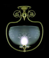 Semi-Flush Mts. Bowl Style by Framburg ( 8 | 7811 PB Chancery ) 
