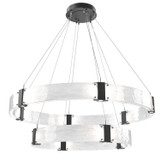 Mid. Chandeliers Ring/Halo by Hammerton Studio ( 404 | CHB0042-2B-MB-CG-CA1-L1 Parallel ) 