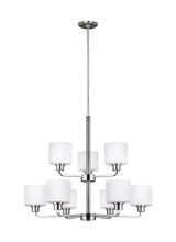 Mid. Chandeliers Glass Up by Generation Lighting ( 1 | 3128809-962 Canfield ) 