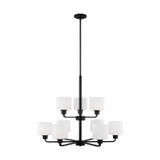 Mid. Chandeliers Glass Up by Generation Lighting ( 1 | 3128809EN3-112 Canfield ) 