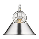 Sconces Directional/Cylinder by Golden ( 62 | 3306-1W CH-CH Orwell ) 