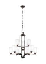 Mid. Chandeliers Glass Up by Generation Lighting ( 1 | 3128909EN3-710 Franport ) 