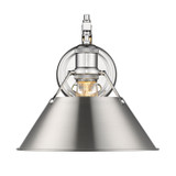 Sconces Directional/Cylinder by Golden ( 62 | 3306-1W CH-PW Orwell ) 