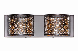 Bathroom Fixtures Two Lights by ET2 ( 86 | E21315-10BZ Inca ) 
