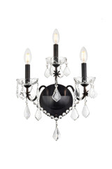 Sconces Triple Candle by Elegant Lighting ( 173 | V2015W3DB/RC St. Francis ) 