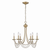 Mid. Chandeliers Candle by Golden ( 62 | 7646-6 GA Serafina ) 