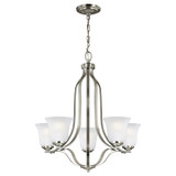 Mid. Chandeliers Glass Up by Generation Lighting ( 1 | 3139005-962 Emmons ) 