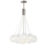 Mid. Chandeliers Multi-Port/Cascade by ET2 ( 86 | E25089-54SN Burst ) 