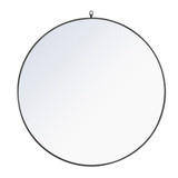 Mirrors Oval/Round by Elegant Lighting ( 173 | MR4064BK Rowan ) 