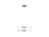 Mid. Chandeliers Glass Down by Golden ( 62 | 8046-2P LG Vetrina ) 