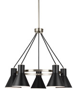 Mid. Chandeliers Metal Shade by Generation Lighting ( 1 | 3141305EN3-962 Towner ) 