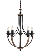 Mid. Chandeliers Candle by Generation Lighting ( 1 | 3280405EN-846 Corbeille ) 