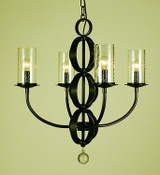 Mid. Chandeliers Candle by Framburg ( 8 | 1044 BN Compass ) 