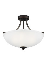 Semi-Flush Mts. Bowl Style by Generation Lighting ( 1 | 7716503-710 Geary ) 