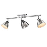 Semi-Flush Mts. Directional by Golden ( 62 | 3602-3SF CH-PW Duncan ) 