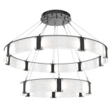 Large Chandeliers Ring/Halo by Hammerton Studio ( 404 | CHB0042-2C-MB-CG-CA1-L3 Parallel ) 