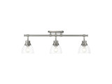 Semi-Flush Mts. Directional by Golden ( 62 | 3602-3SF PW-CLR Duncan ) 