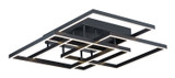 Semi-Flush Mts. Ring Shade/Halo by ET2 ( 86 | E21518-BK Traverse LED ) 