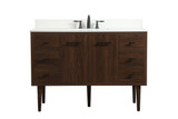 Plumbing Bath Chests/Vanities by Elegant Lighting ( 173 | VF48048MWT-BS Cyrus ) 