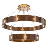 Large Chandeliers Ring/Halo by Hammerton Studio ( 404 | CHB0042-2C-NB-BG-CA1-L1 Parallel ) 