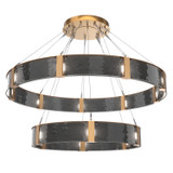 Large Chandeliers Ring/Halo by Hammerton Studio ( 404 | CHB0042-2C-NB-SG-CA1-L3 Parallel ) 